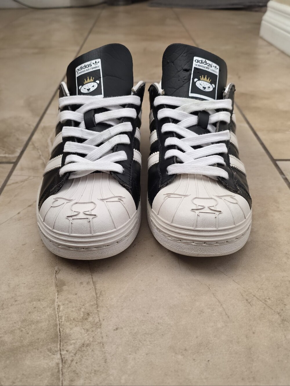 Vintage Adidas Originals Superstar x Nigo 'Bearfoot' Mens 7.5